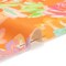 1 Yard Stretch Cotton Sateen - Orange and Green Floral - Piccadilly Lane Print Fabric